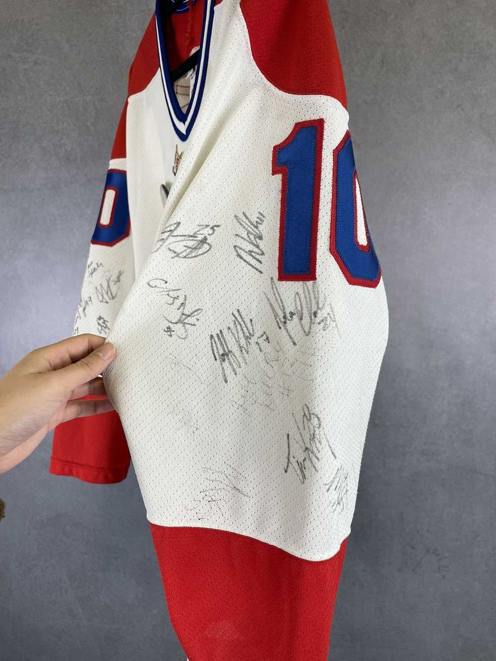 Ccm V the CCM Spokane chiefs signed hockey jersey… - image 5