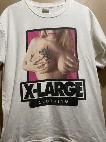 Vintage × Xlarge Vintage White XLarge Big Tits Tee