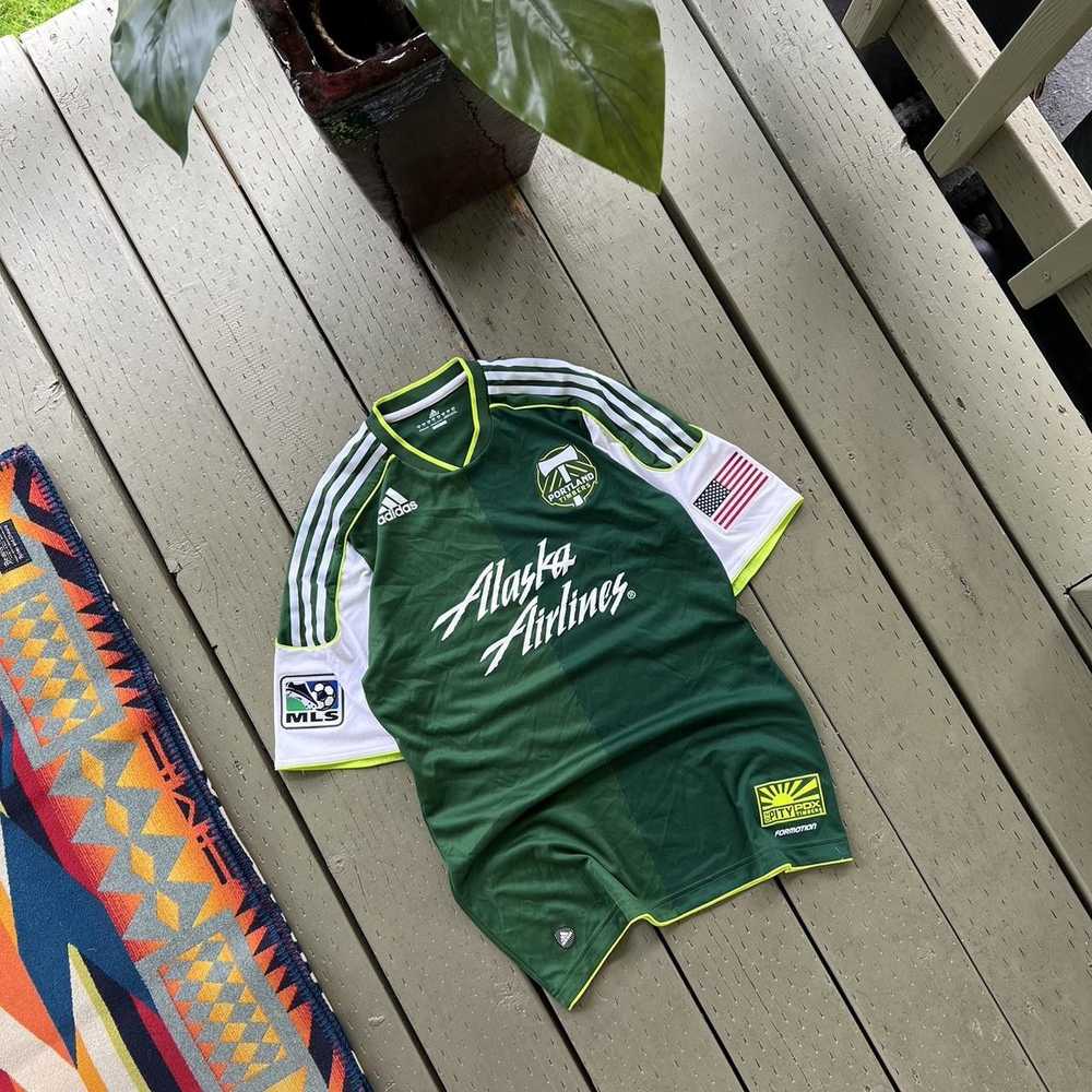 Adidas × Soccer Jersey portland timbers jersey - image 2
