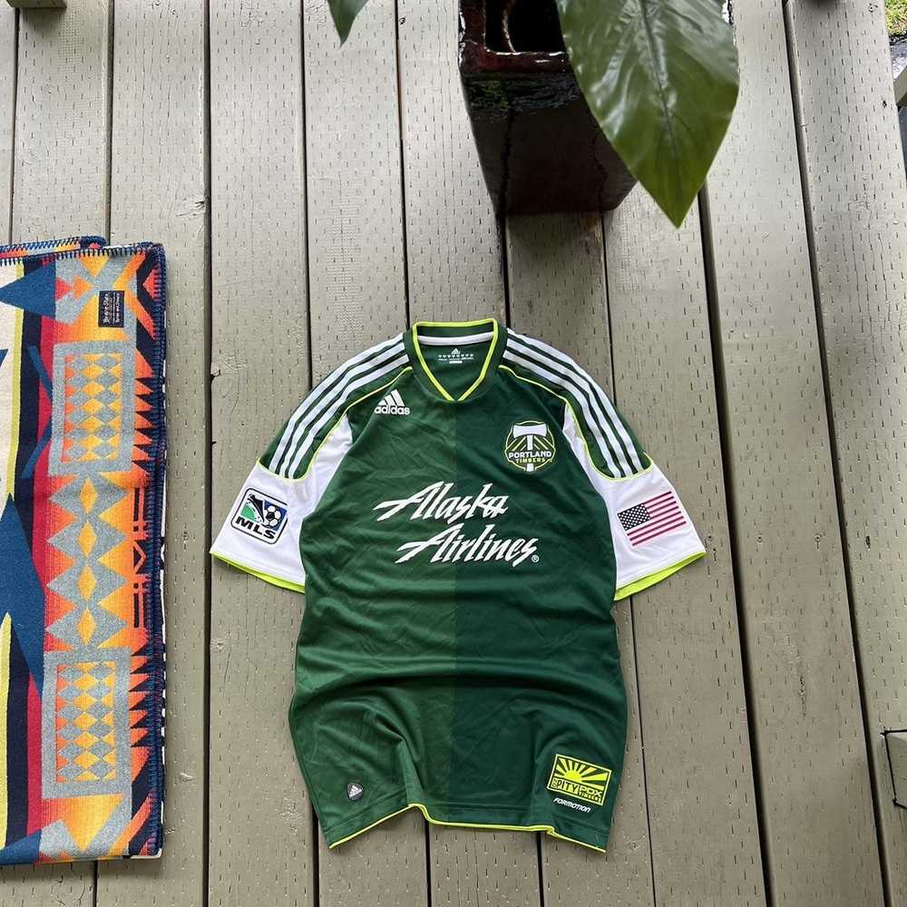 Adidas × Soccer Jersey portland timbers jersey - image 3