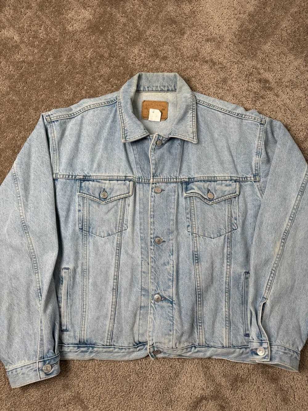 Gap × Vintage Vintage men’s jeans jacket GAP DENI… - image 3