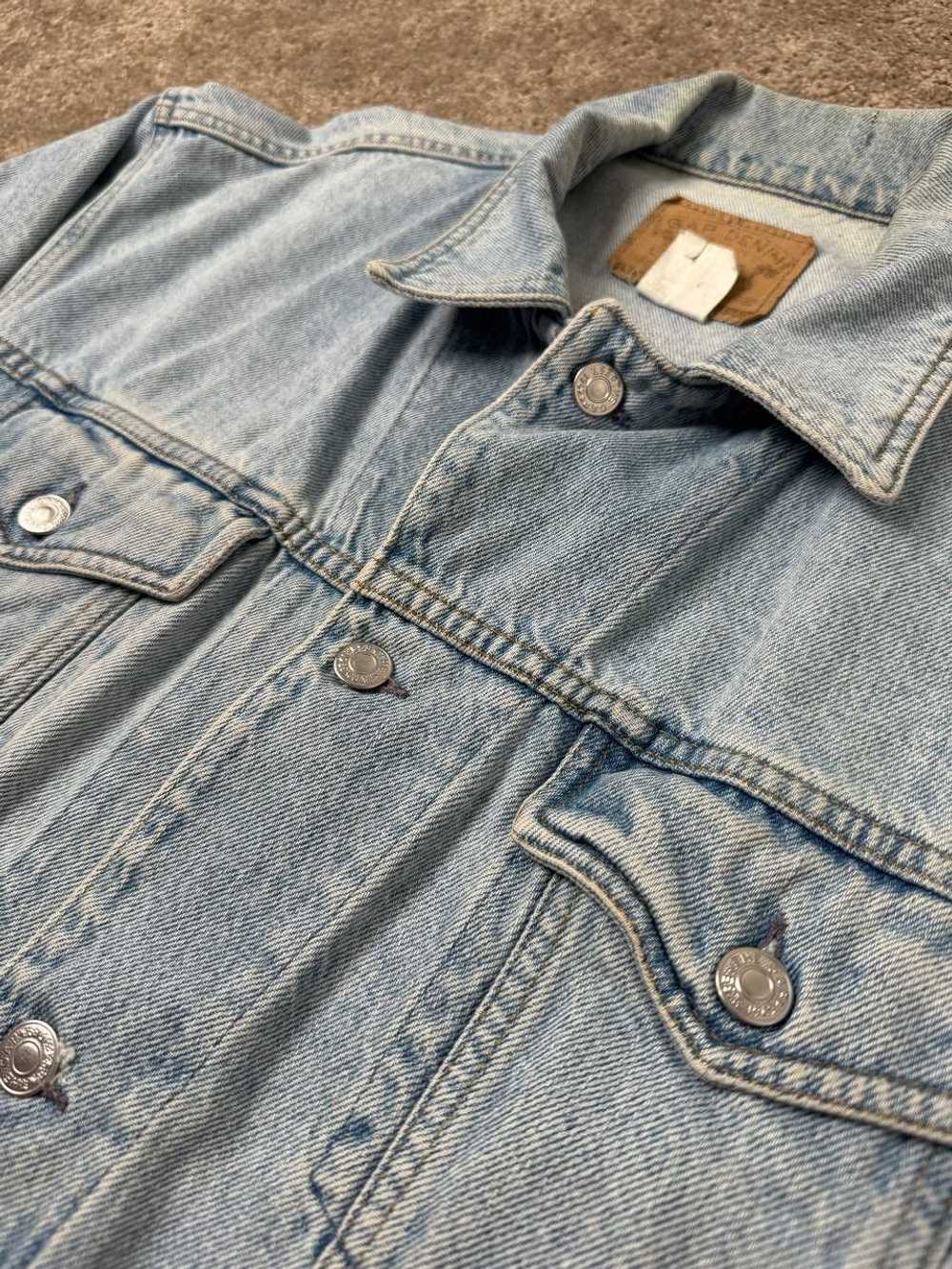 Gap × Vintage Vintage men’s jeans jacket GAP DENI… - image 7