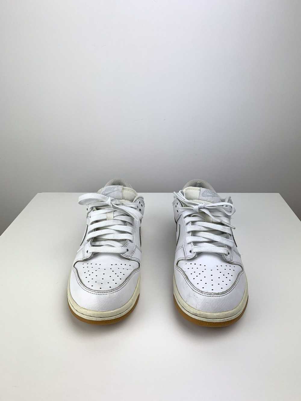 Nike 2016 Nike Dunk Low Triple White Gum - image 8