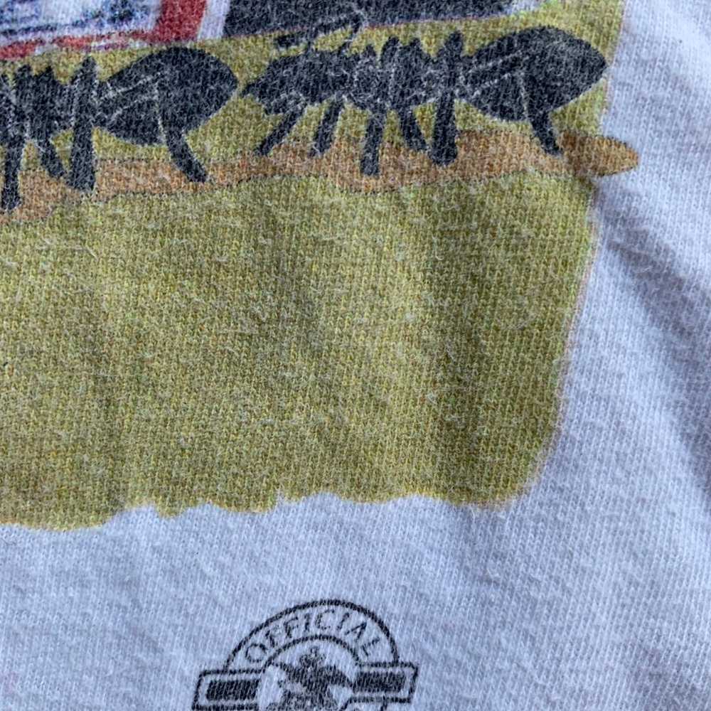 Vintage 90s 1995 Budweiser Bud Ants T-Shirt Singl… - image 7