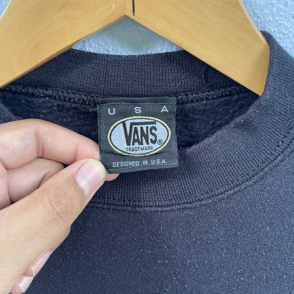 Vans × Vintage Vintage 90s vans skateboard sweats… - image 3