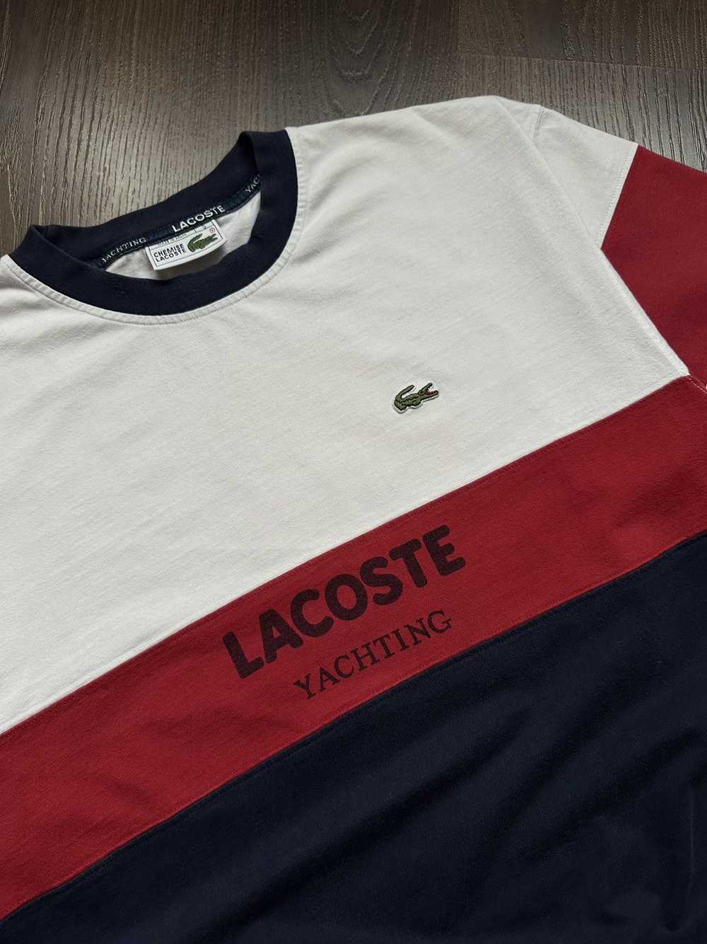 Lacoste × Vintage Vintage Retro Tee Tshirt Lacost… - image 2