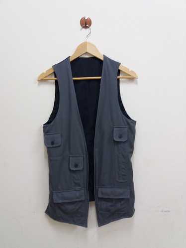 Designer × Neil Barrett Black barrett vest by nei… - image 1