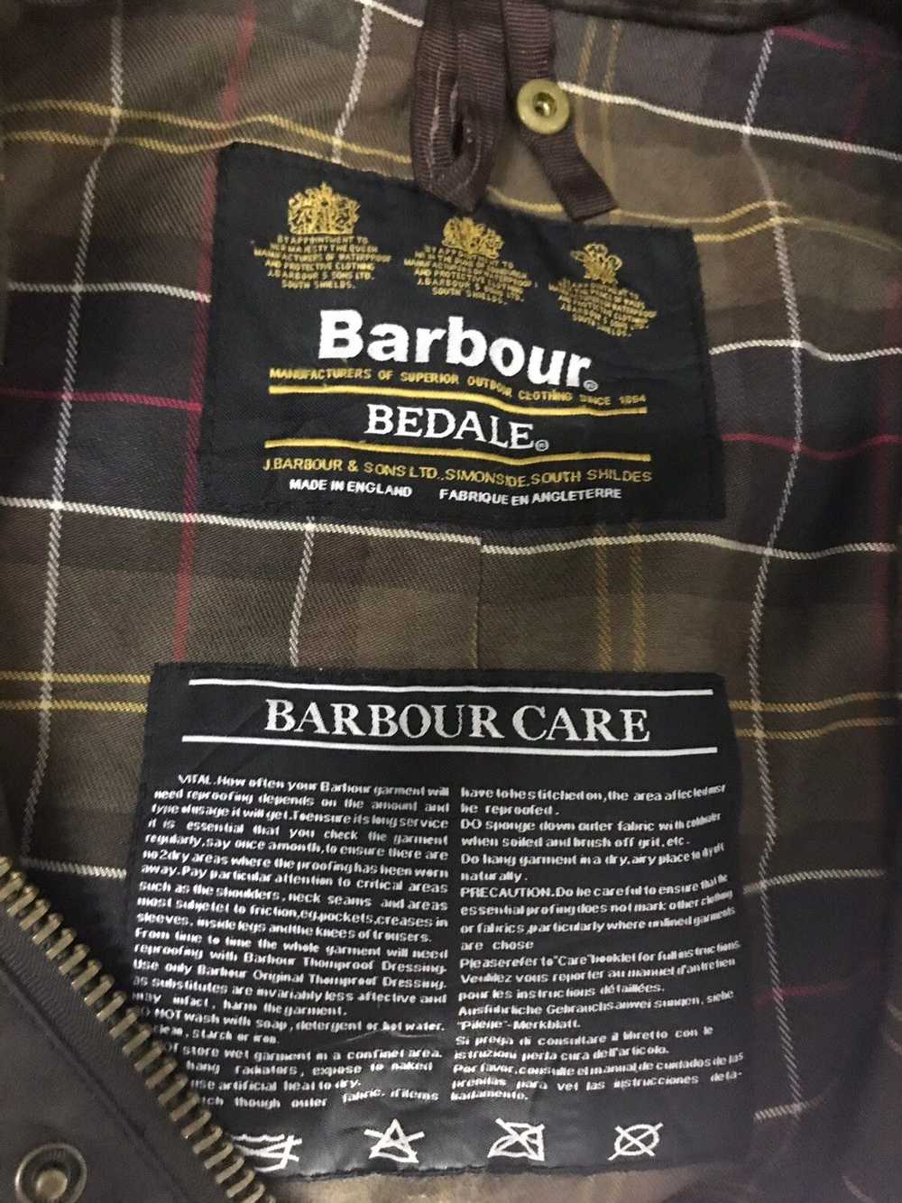 Barbour × Designer Barbour badale jacket - image 5