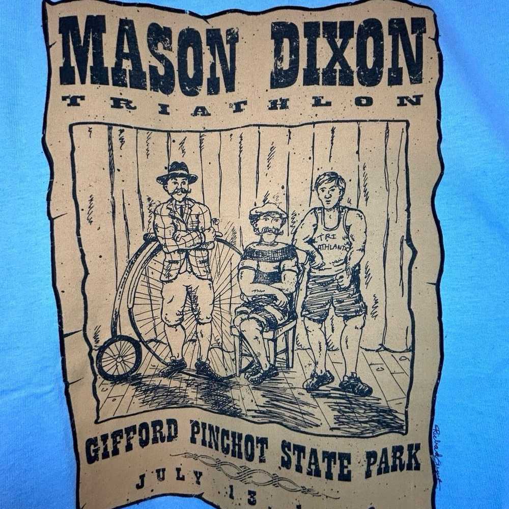 Vintage 1996 Mason Dixon Triathlon Single Stitch … - image 1