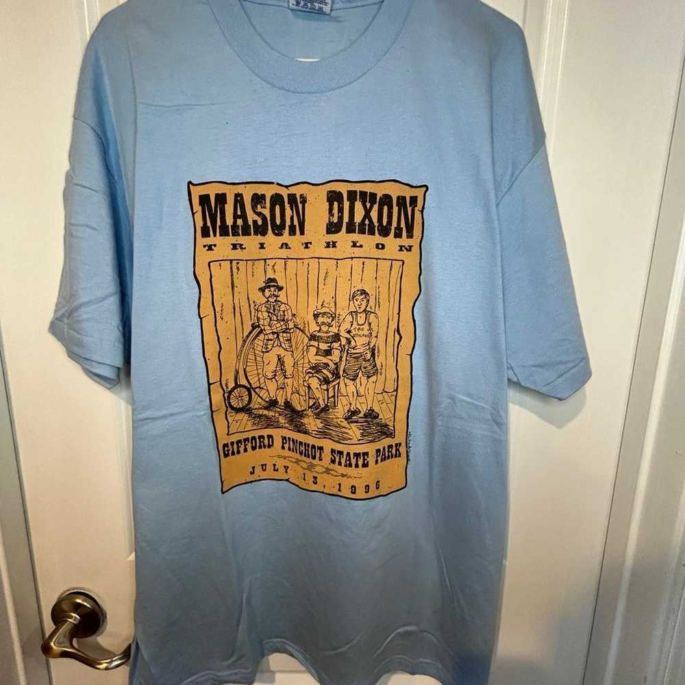 Vintage 1996 Mason Dixon Triathlon Single Stitch … - image 3