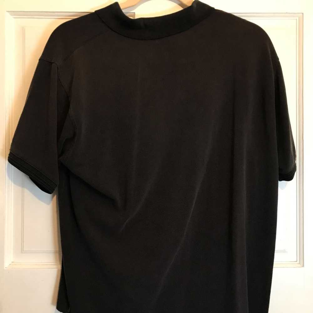 DKNY DKNY Polo Shirt Men's Xl Black 100% Cotton - image 2