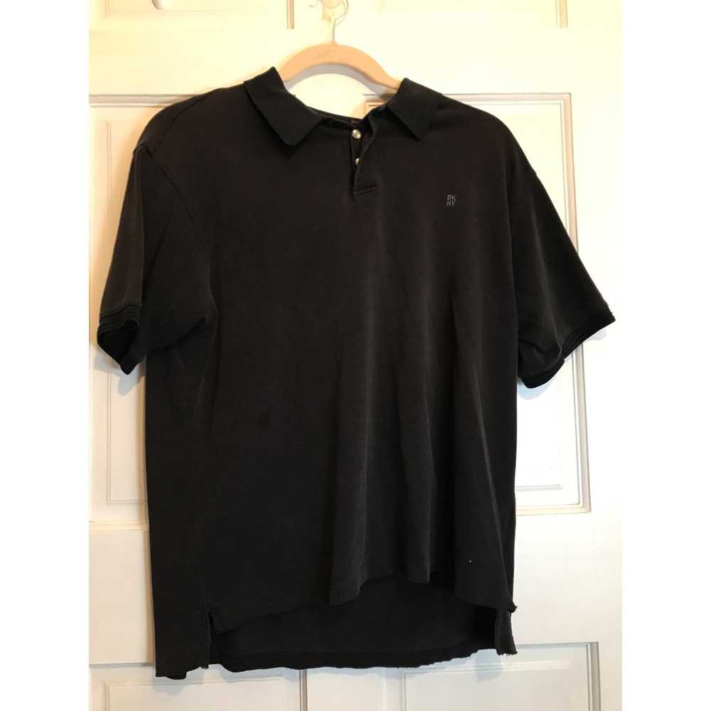 DKNY DKNY Polo Shirt Men's Xl Black 100% Cotton - image 3