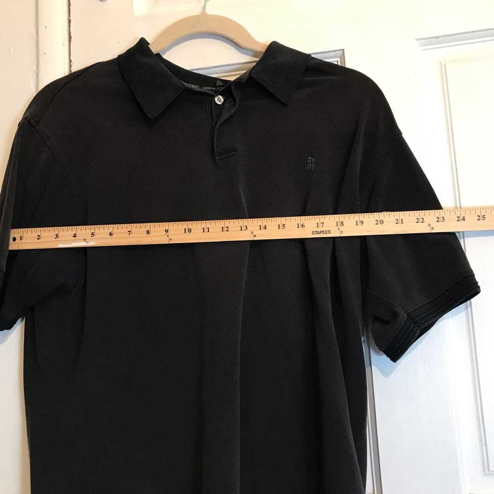 DKNY DKNY Polo Shirt Men's Xl Black 100% Cotton - image 7