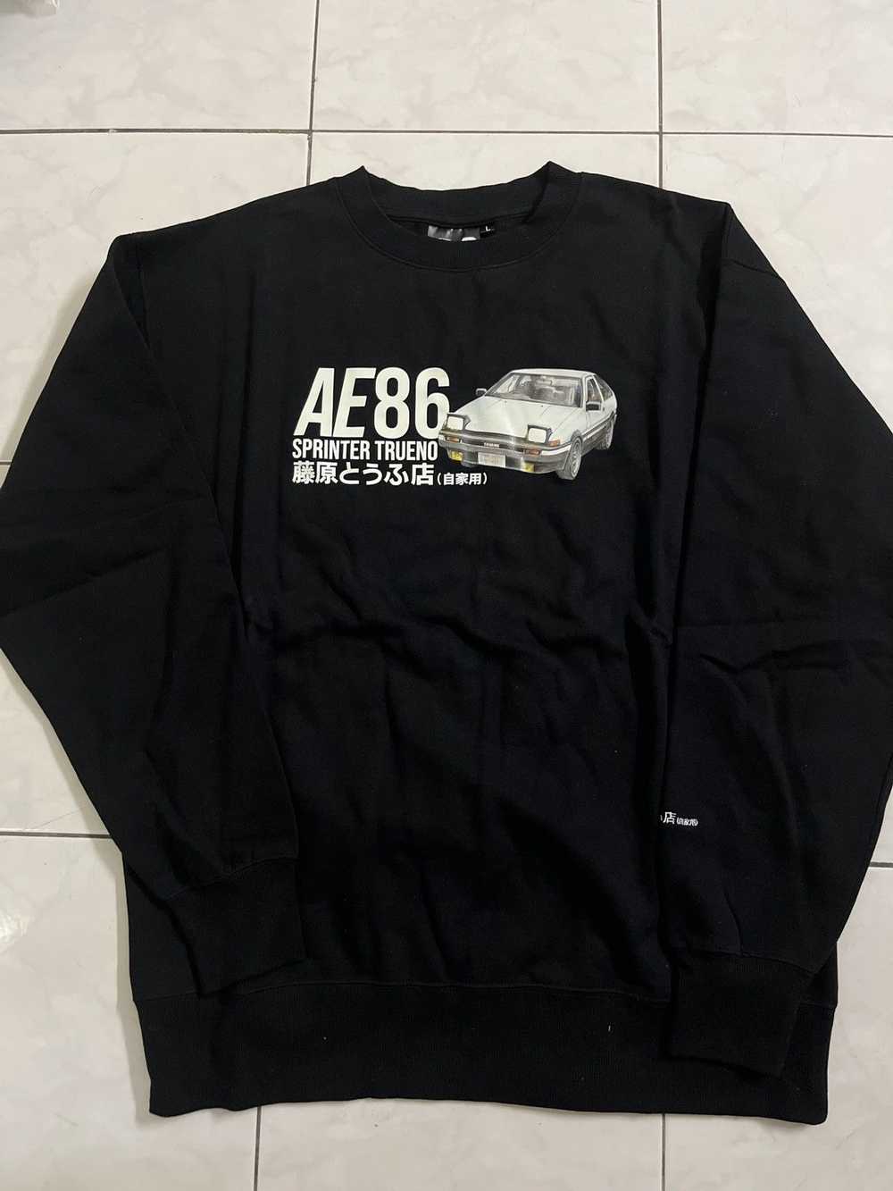 Anima × Japanese Brand Initial D AE86 Long Sleeve… - image 1