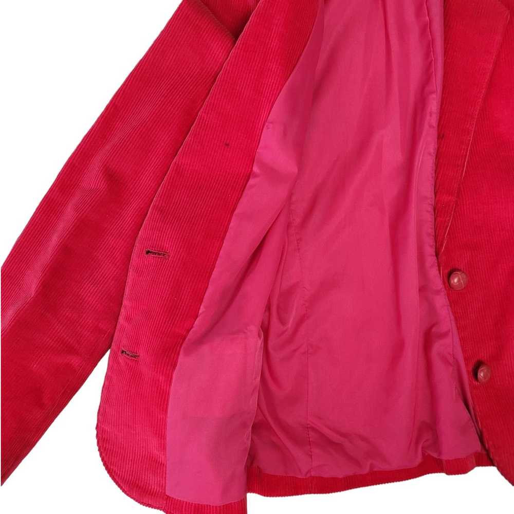 Vintage Vintage J R Reflection Hot Pink Corduroy … - image 10