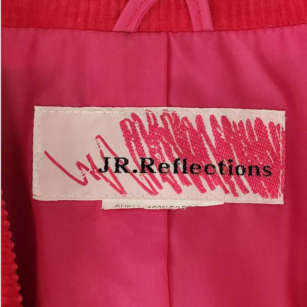 Vintage Vintage J R Reflection Hot Pink Corduroy … - image 4