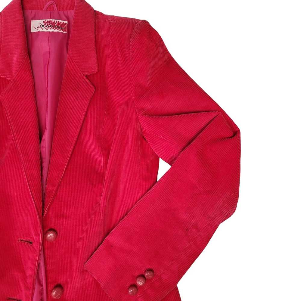 Vintage Vintage J R Reflection Hot Pink Corduroy … - image 8