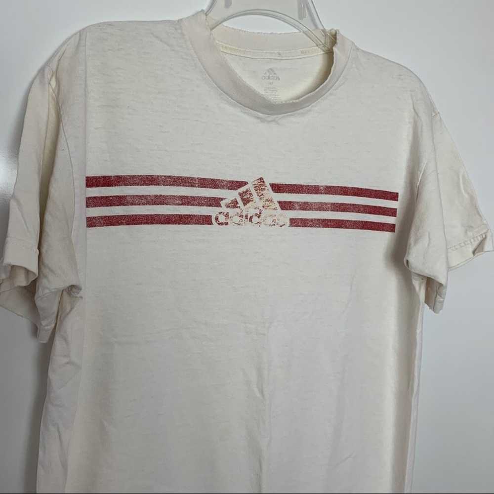Adidas Vintage Athletic Tee Shirt Graphic T Size … - image 8