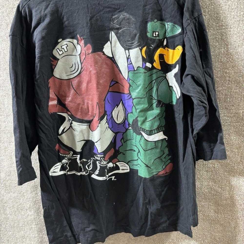 Vtg 1993 Warner Bros Bugs,daffy Taz & T-shirt Sz … - image 4
