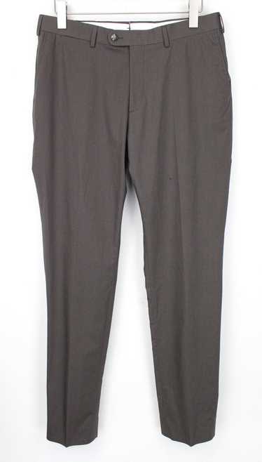 Suitsupply SOHO UK34R Taupe Brown Cotton Stretch P