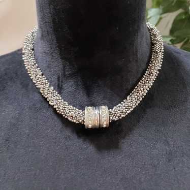 Other Women Fashion Chunky Silver Tone Embellished