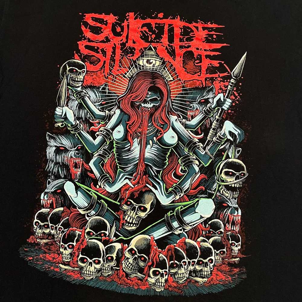 Vintage Suicide Silence Tribal Demon Death Metal … - image 2