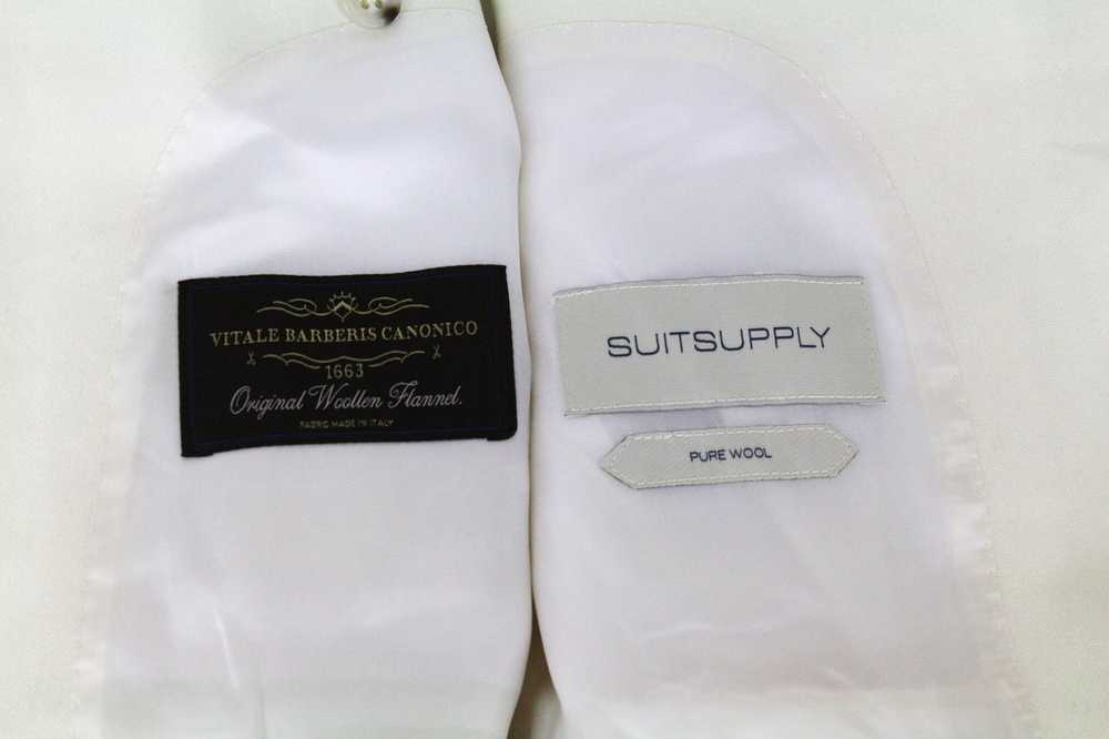 Suitsupply HAVANA UK40R Off-White Wool 2Piece Sui… - image 9