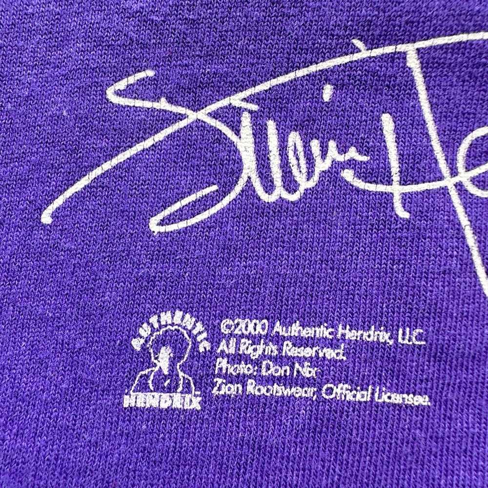 Vintage Jimmi Hendrix Tee Shirt Men Size 2XL Purp… - image 5