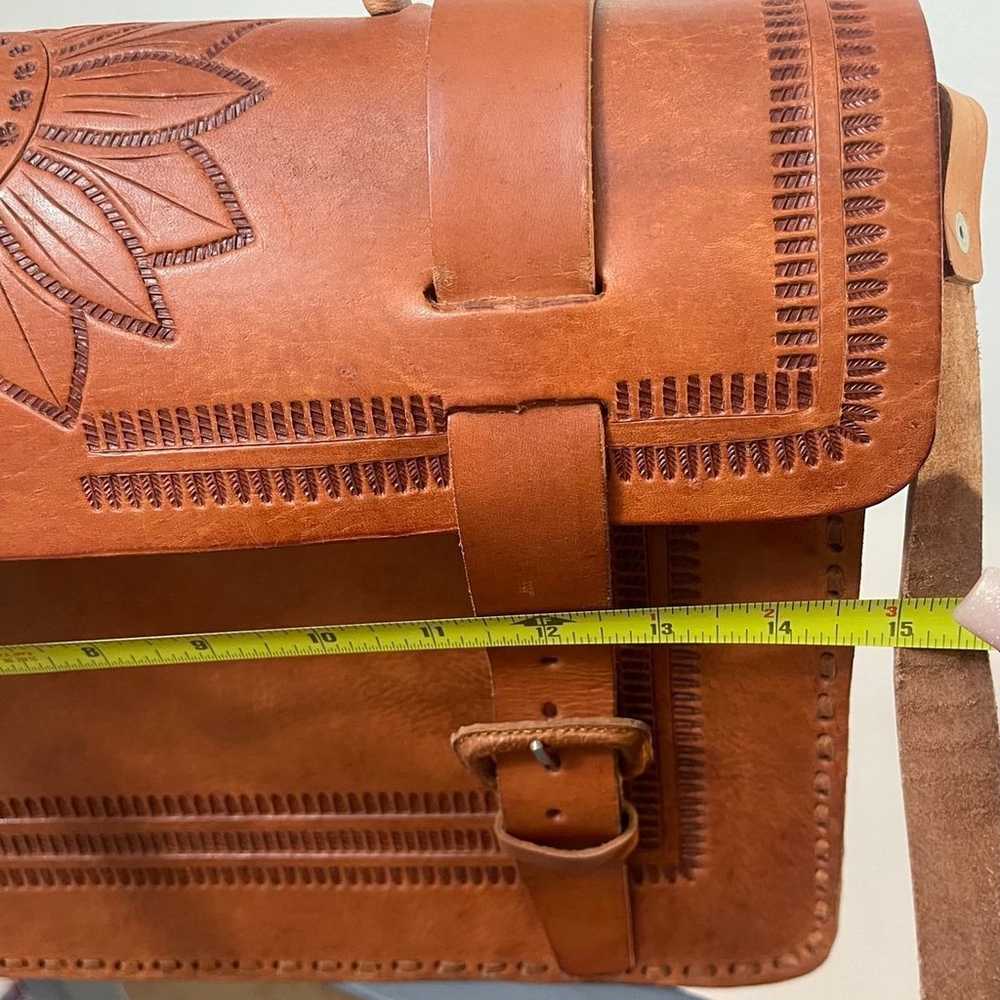 Leather briefcase made in Mexico - image 10