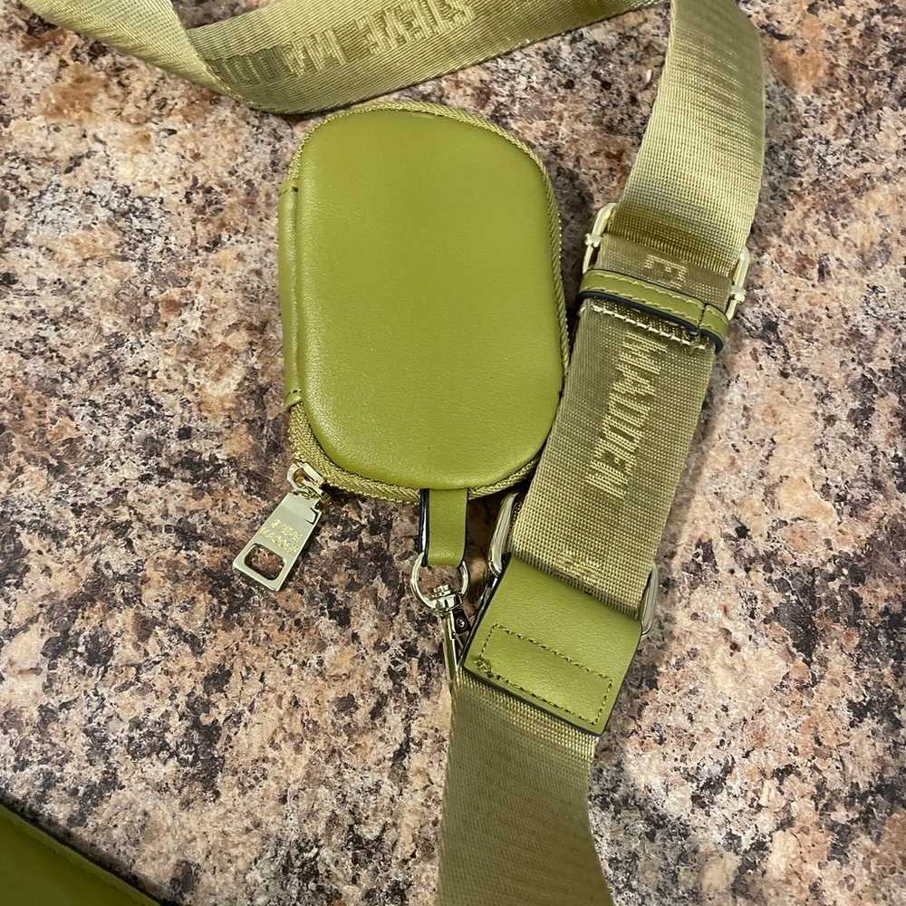 Steve Madden olive green crossbody purse - image 7