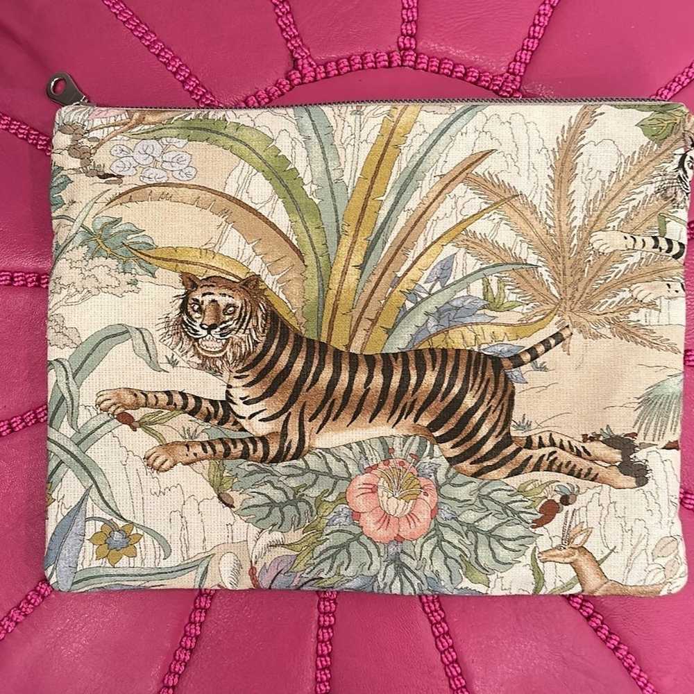 Gucci Tiger Zip Pouch Upcycled from Authentic Guc… - image 2