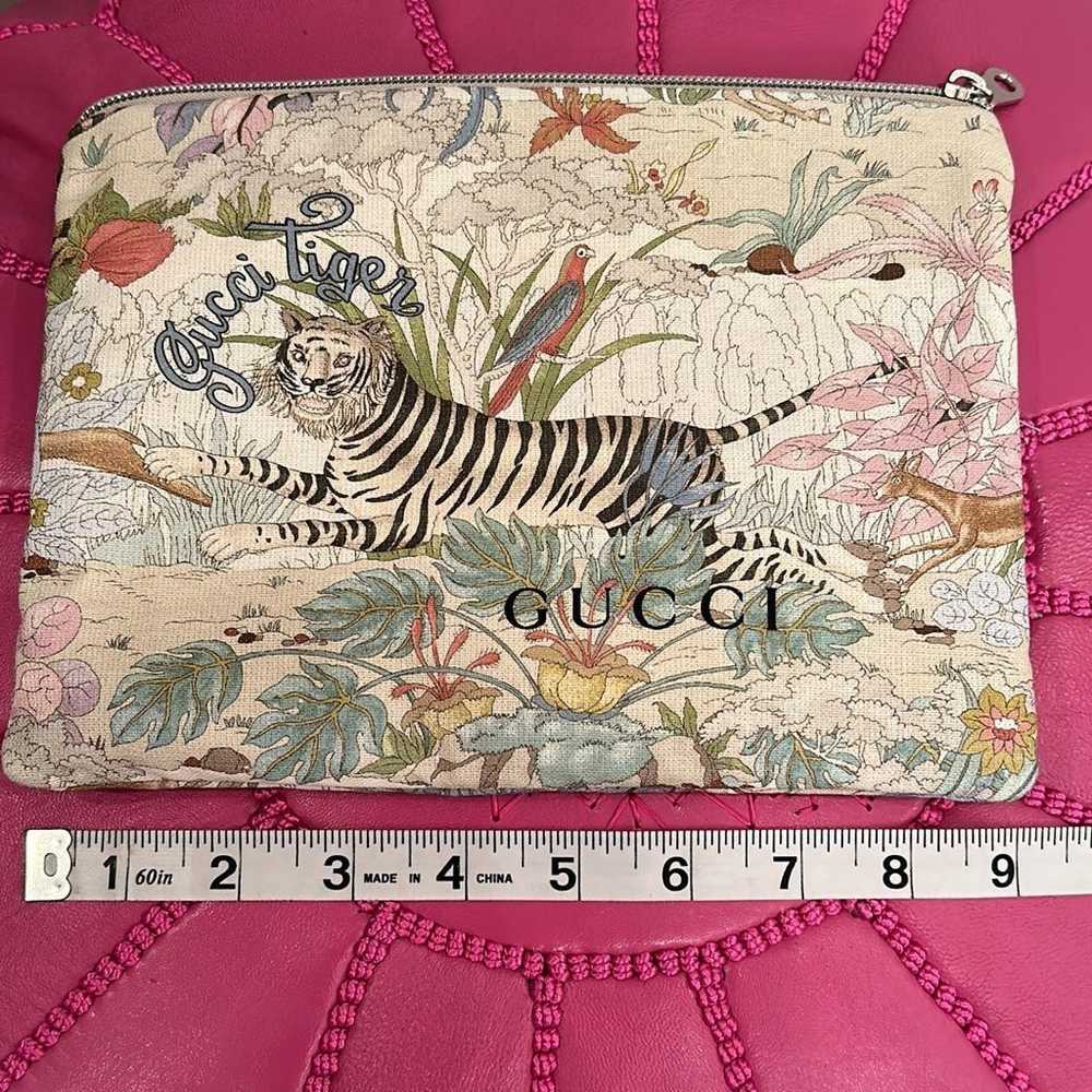 Gucci Tiger Zip Pouch Upcycled from Authentic Guc… - image 4