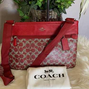 Coach Signature Spencer crossbody bag - image 1