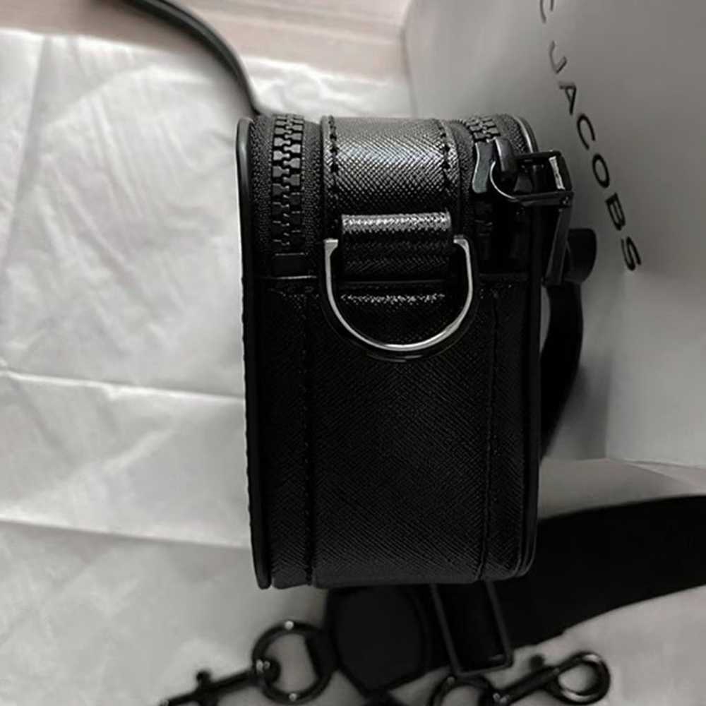 NWT Marc Jacob the SNAPSHOT Crossbody Bag Black - image 5