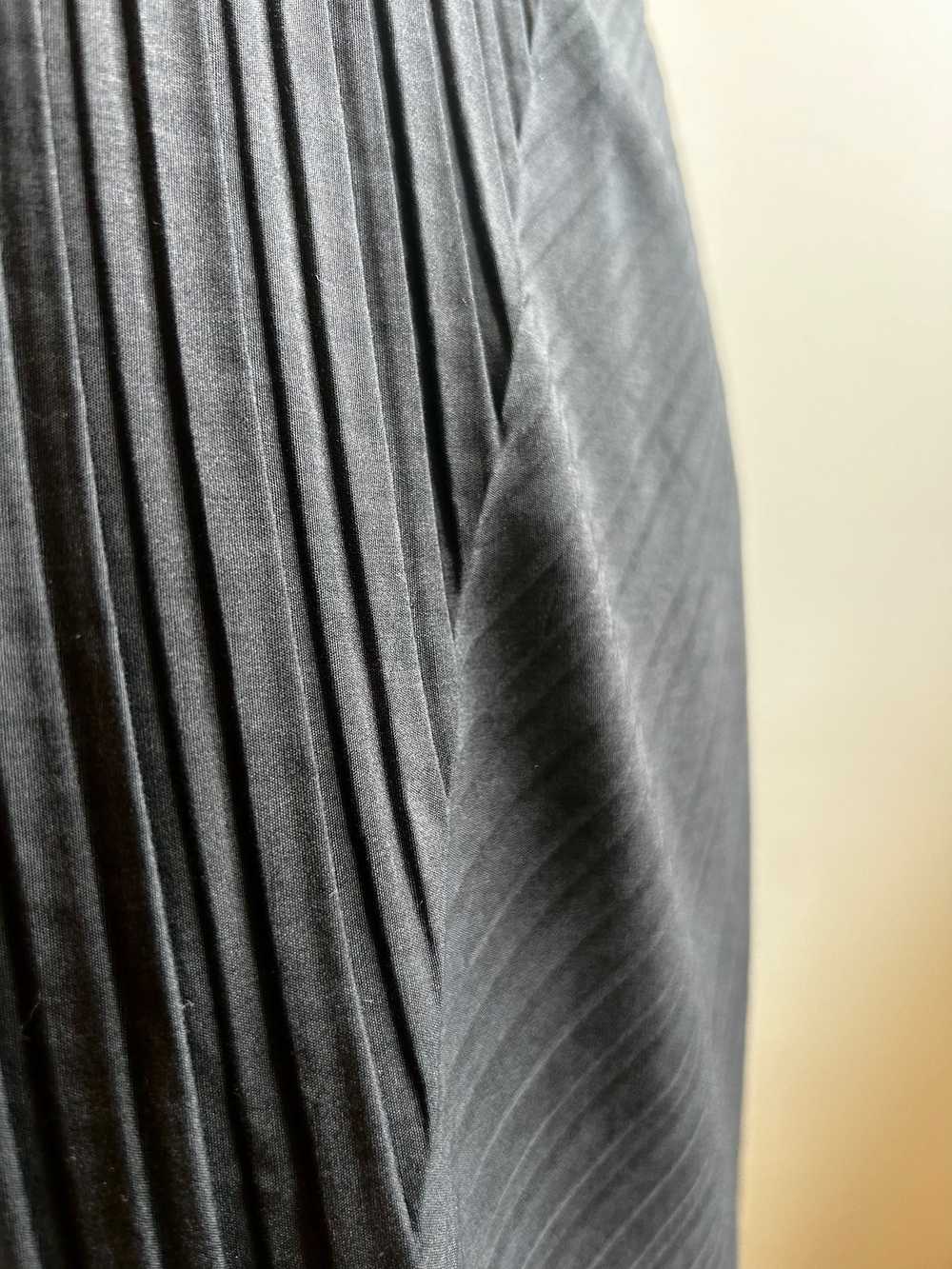 Vintage Issey Miyake Pleated Black Skirt Size Sma… - image 6