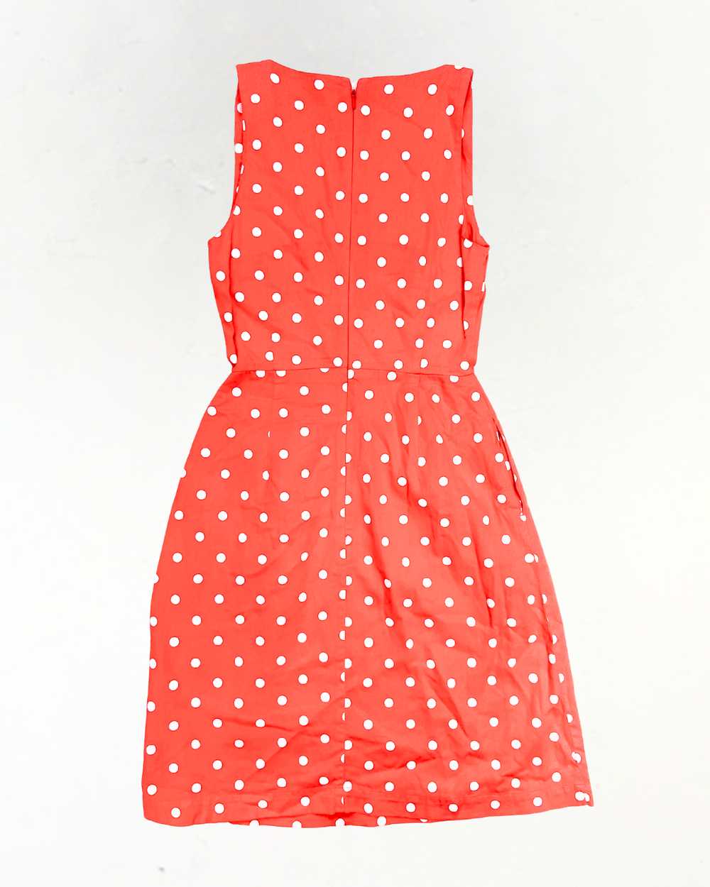 People Tree People Tree Red Polka Dot Dress - image 2