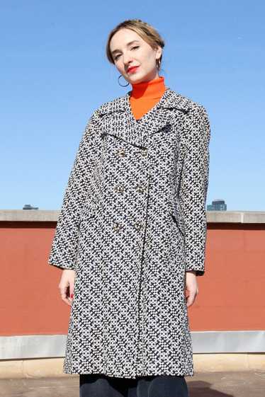 Geometric Tapestry Lightweight Coat M/L