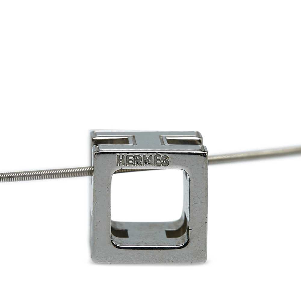Hermes Cage dH Cube Necklace - image 3
