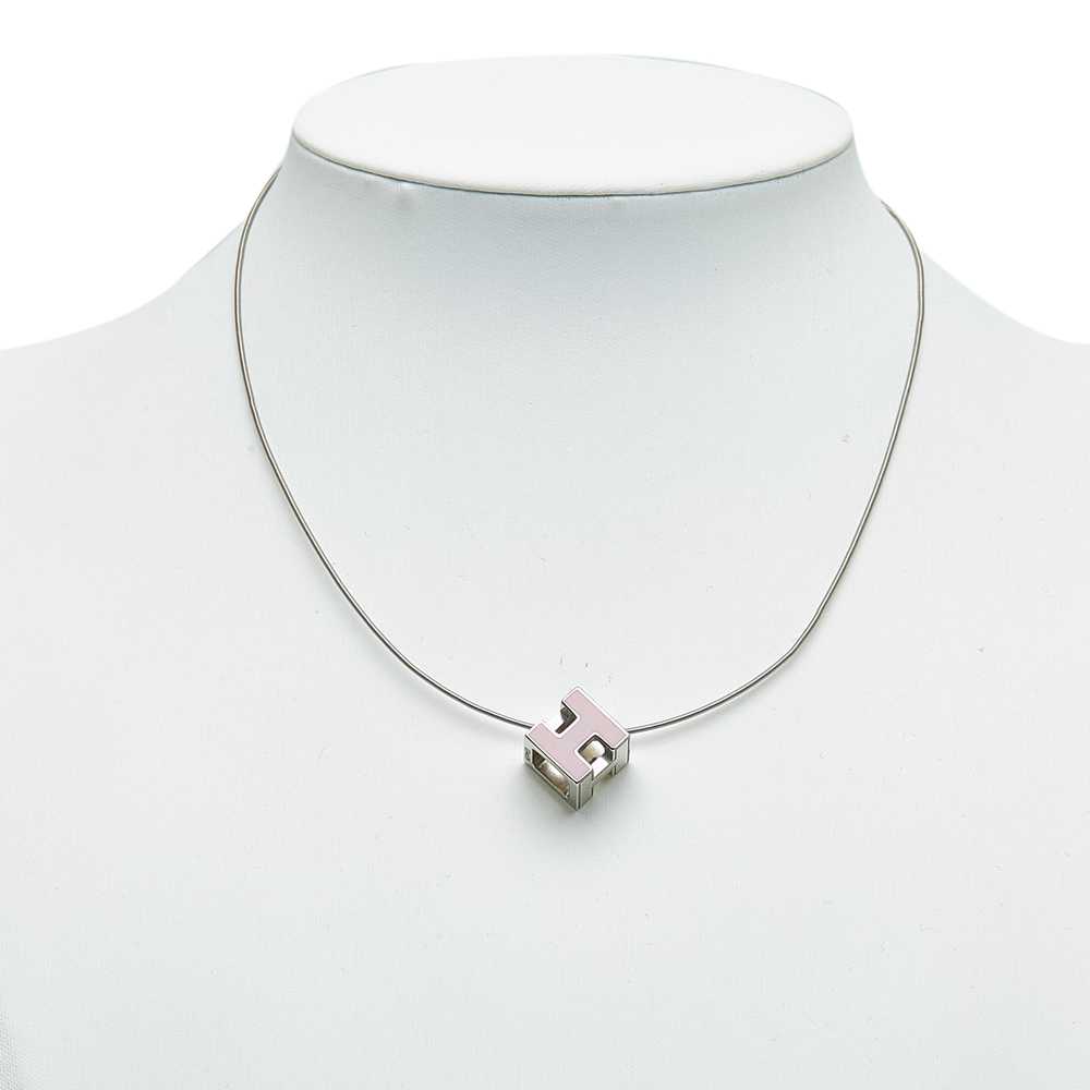 Hermes Cage dH Cube Necklace - image 6