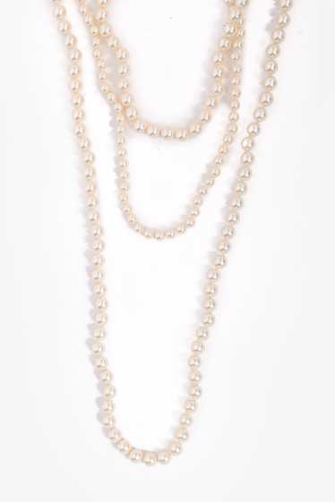 Pre-loved Chanel™ 2014 Multi-strand Layered Faux … - image 1