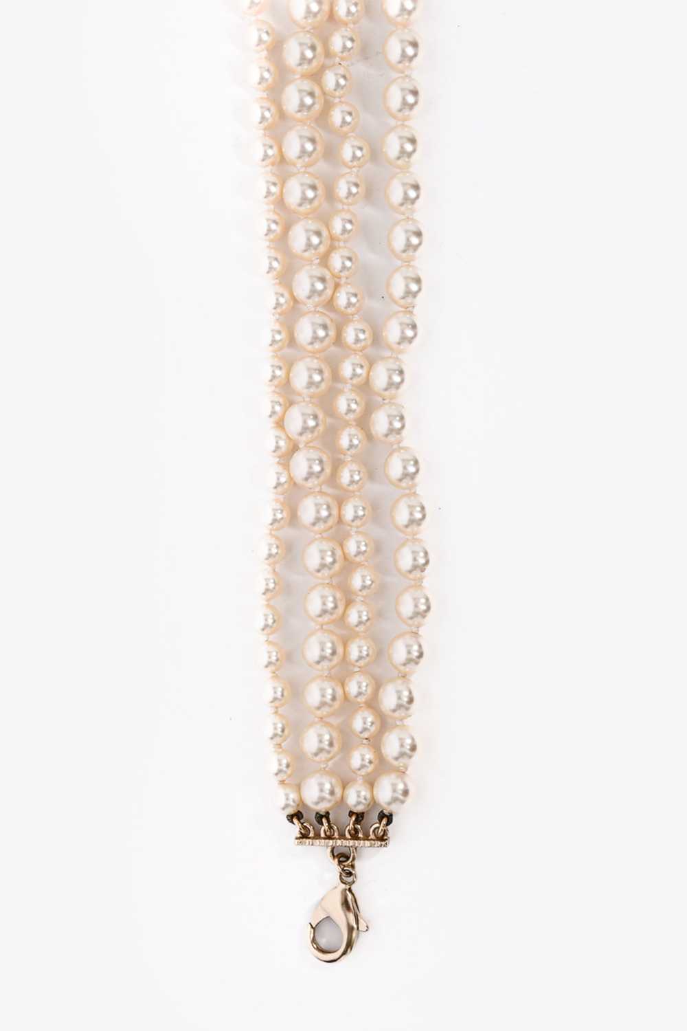 Pre-loved Chanel™ 2014 Multi-strand Layered Faux … - image 4