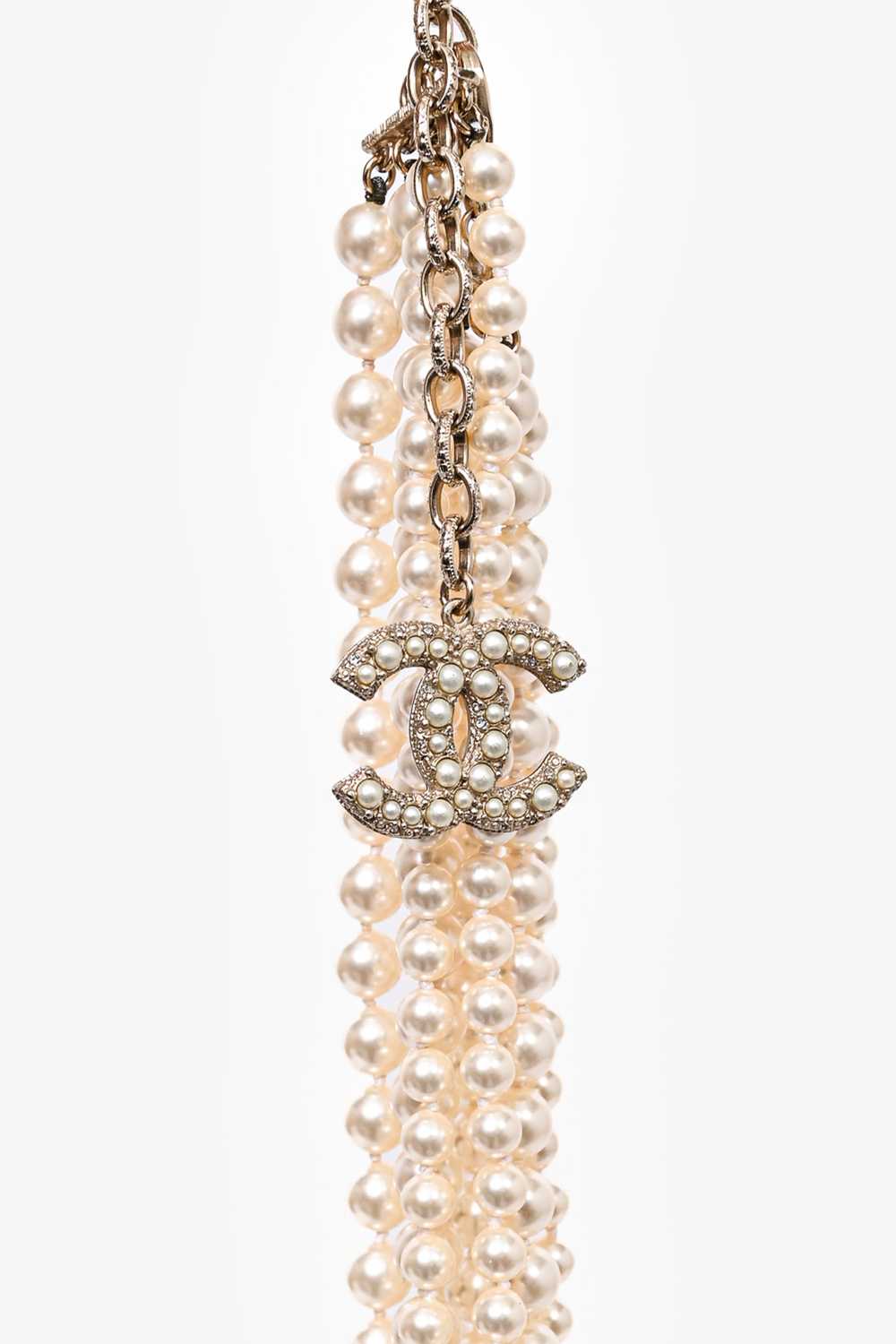 Pre-loved Chanel™ 2014 Multi-strand Layered Faux … - image 6