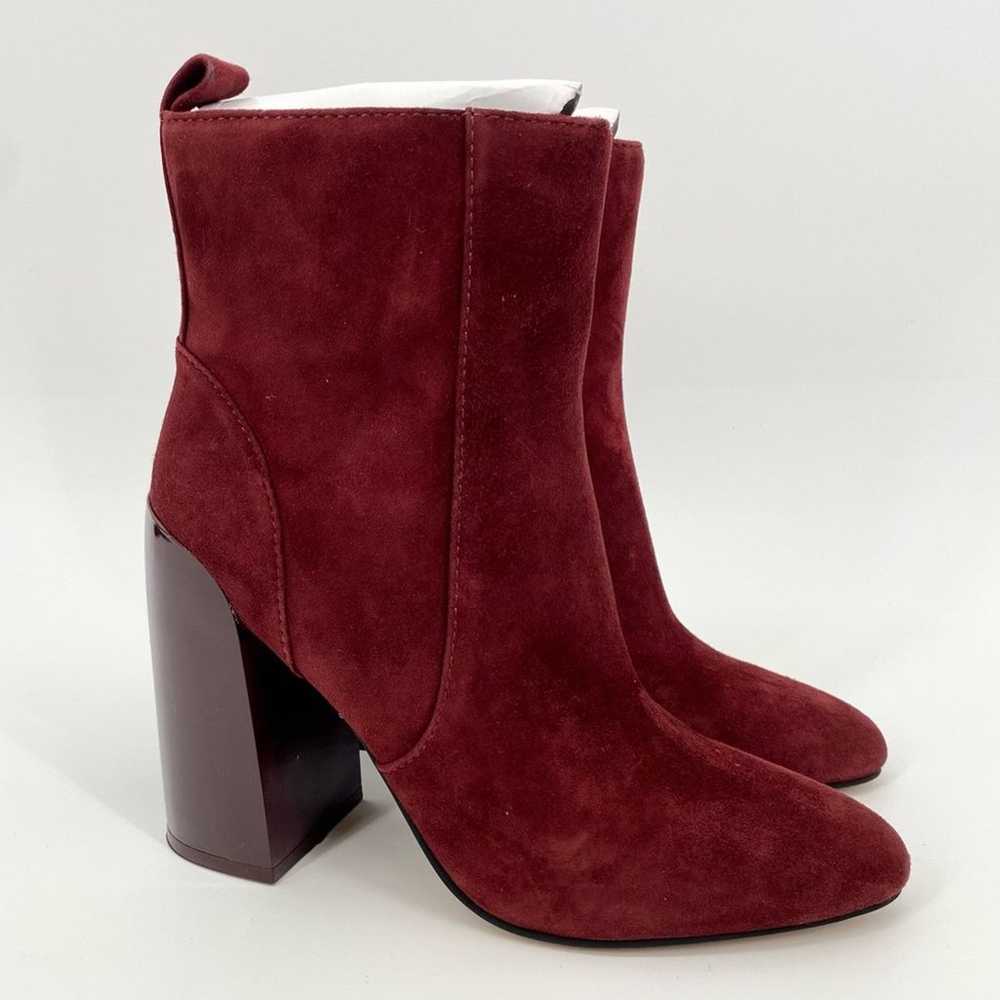 VINCE CAMUTO NWOB Enverna Block Heeled Bootie Bur… - image 2