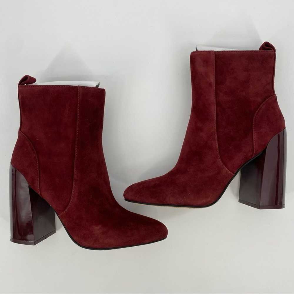 VINCE CAMUTO NWOB Enverna Block Heeled Bootie Bur… - image 3