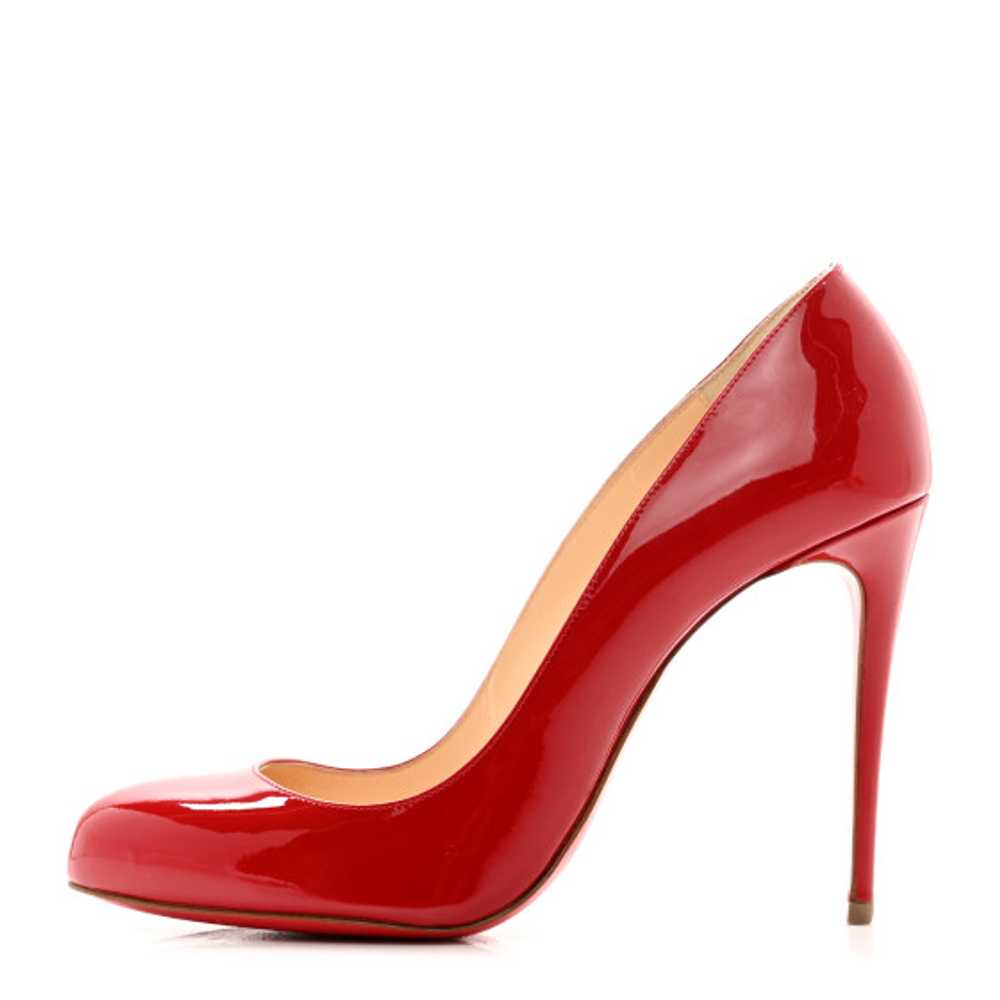 CHRISTIAN LOUBOUTIN Patent Fifille 100 Pumps 38 F… - image 1
