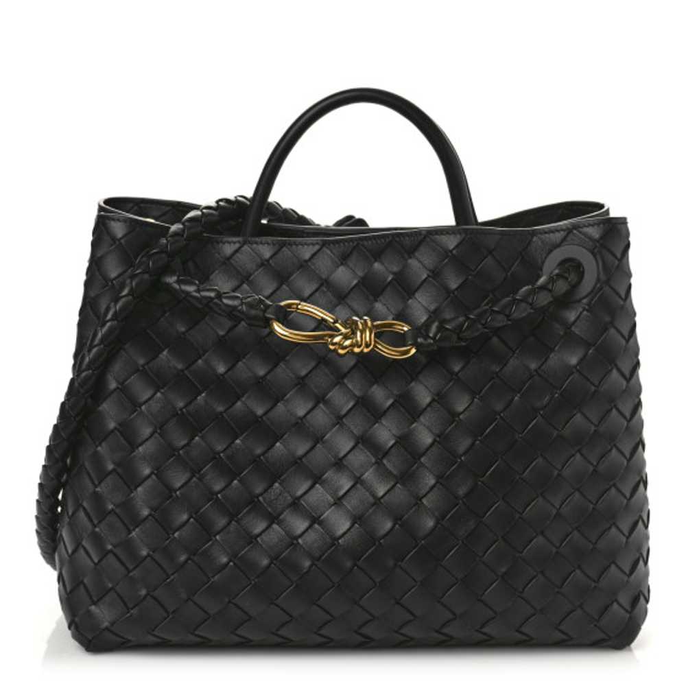 BOTTEGA VENETA Nappa Intrecciato Medium Andiamo S… - image 1