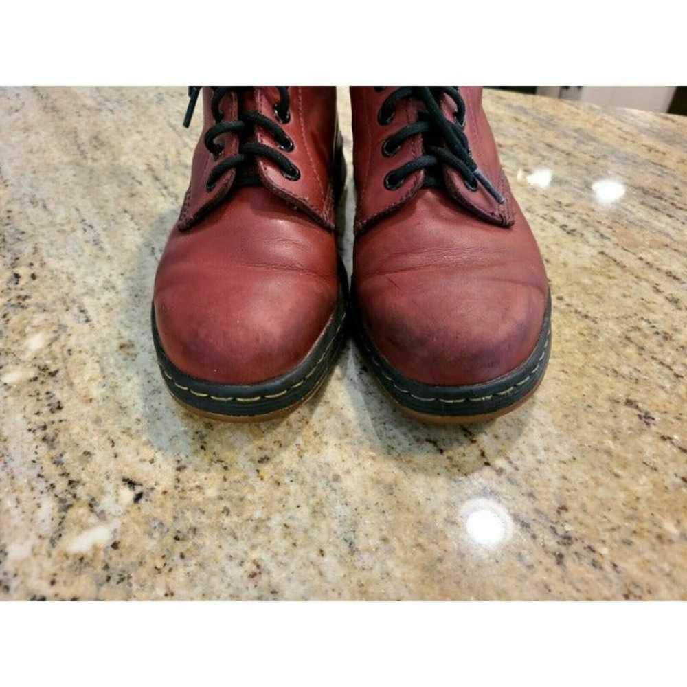 Doc Martens Women's 6 Burgundy Red Combat Boots. … - image 3