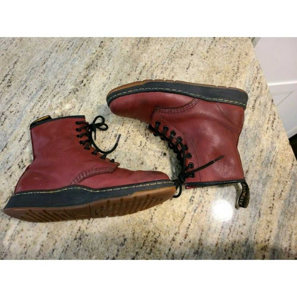 Doc Martens Women's 6 Burgundy Red Combat Boots. … - image 8