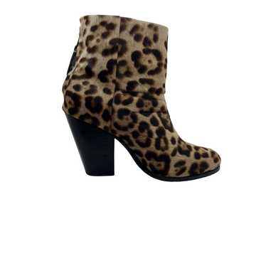 Rag & Bone Designer Ponyhair Ankle Boots Luxury H… - image 1