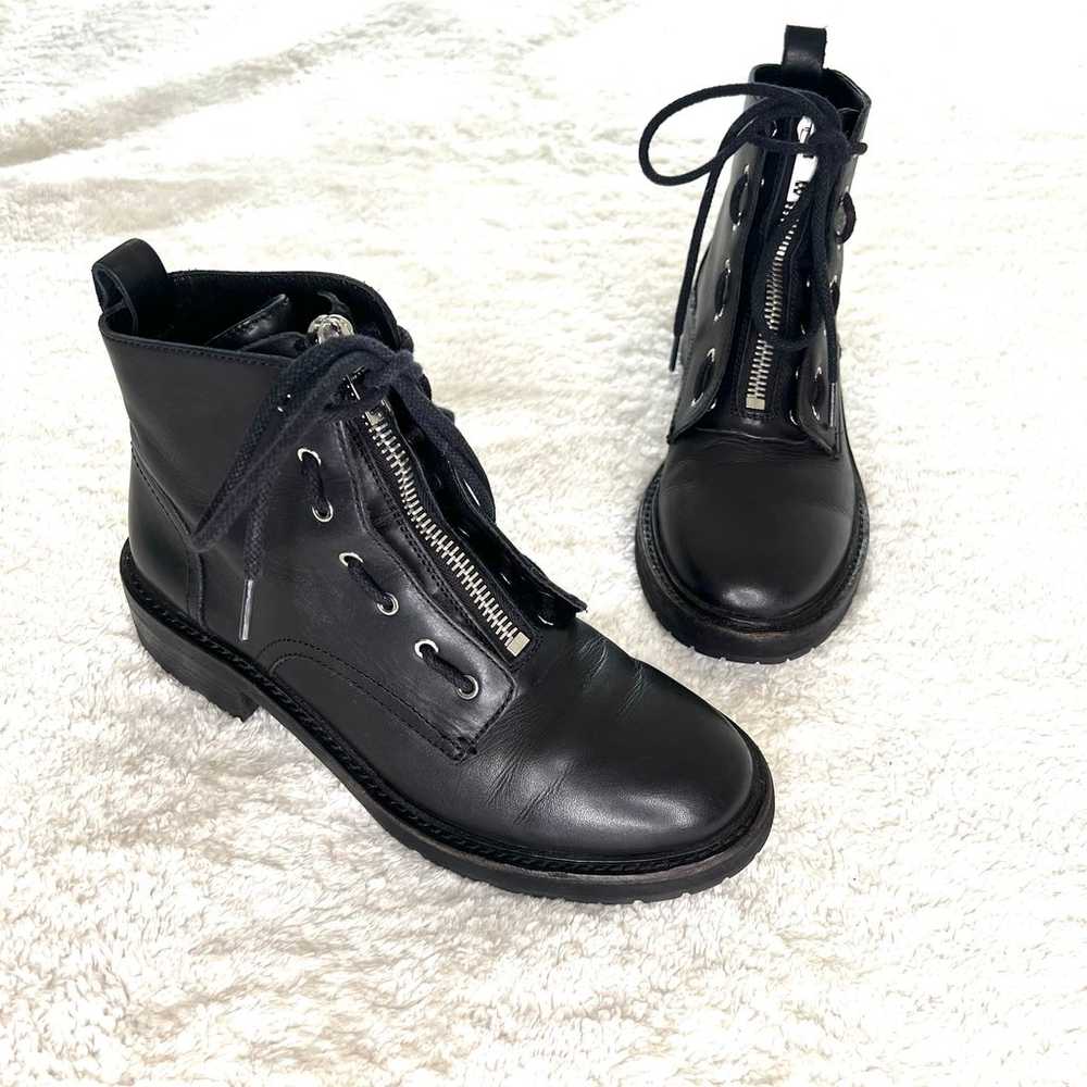 rag & bone Cannon Low-Heel Boot Black  Size 7 - image 2